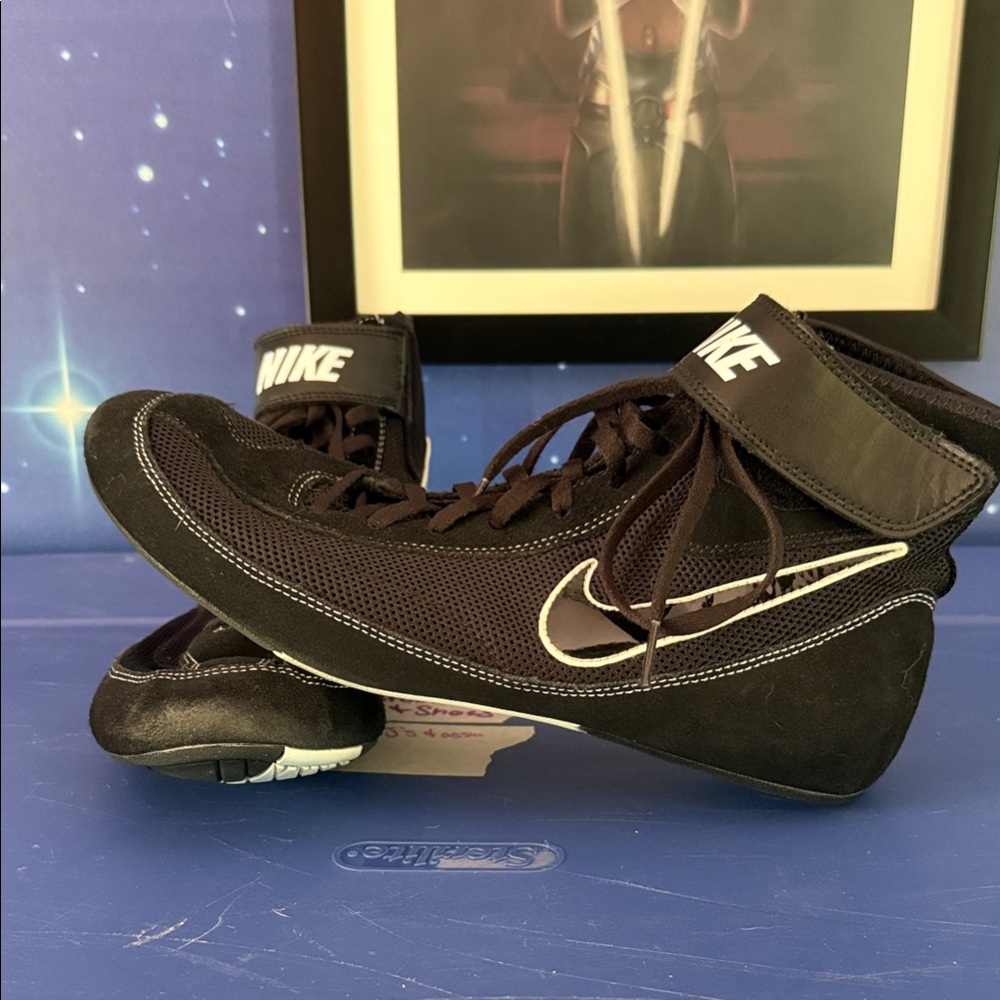Nike Black Wrestling Shoes